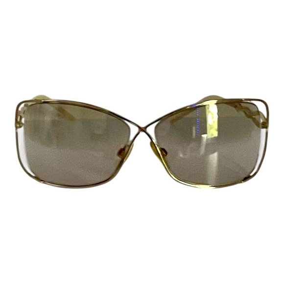 Roberto Cavalli sunglasses Women’s Oversized Designer Sunglasses - Gold - Picture 14 of 16